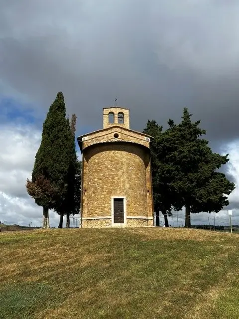 Cappella della Madonna di Vitaleta in Toscane, Italië